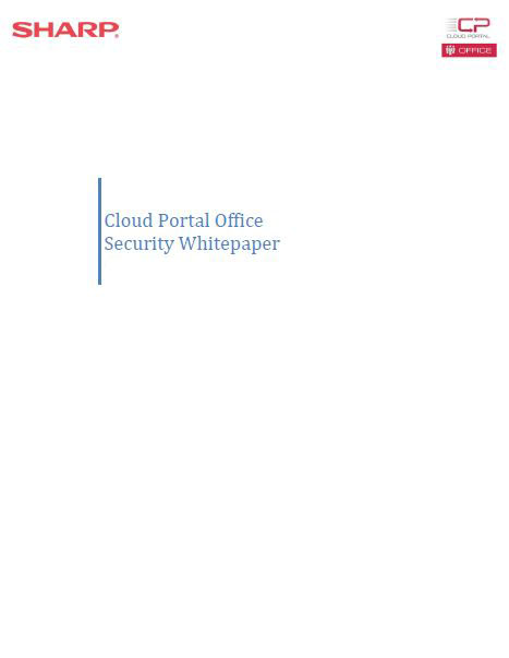 White Paper Cover CPO Security White Paper, Sharp, Advanced Office Copiers, Cleveland, Akron, Ohio, OH, Copier, Printer, MFP, Sharp, Kyocera, KIP, HP, Brother