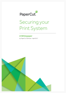 Security Whitepaper, Papercut MF, Advanced Office Copiers, Cleveland, Akron, Ohio, OH, Copier, Printer, MFP, Sharp, Kyocera, KIP, HP, Brother